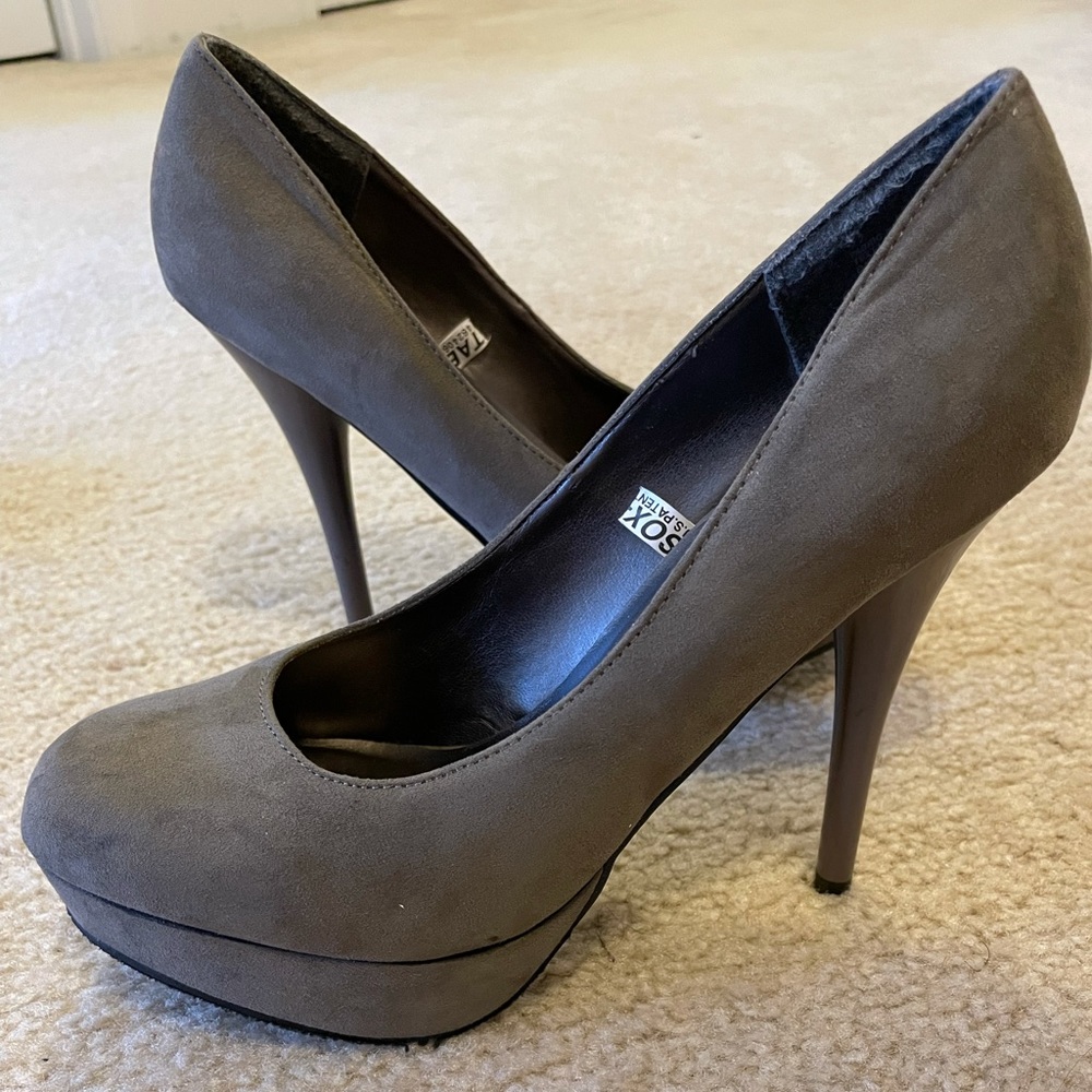 Gray heels from Target